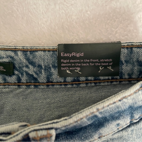 NWT Wild Fable High Rise Easy Rigid Cut Off Distressed Jean Shorts Women's 6 - Picture 7 of 11